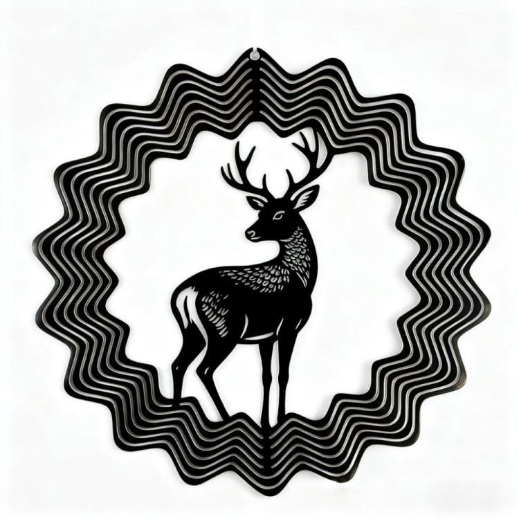 3D Metal Wind Spinner 5 3D Metal Wind Spinner 5