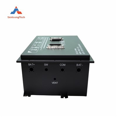 Didelė „Ebike“ priekabos metalo baterijos dėžutė